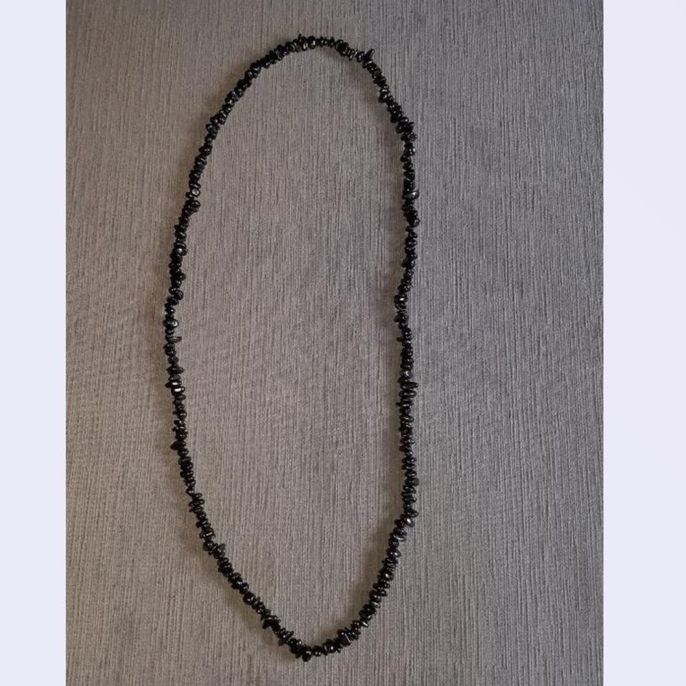 Black Hematite Boho Necklace